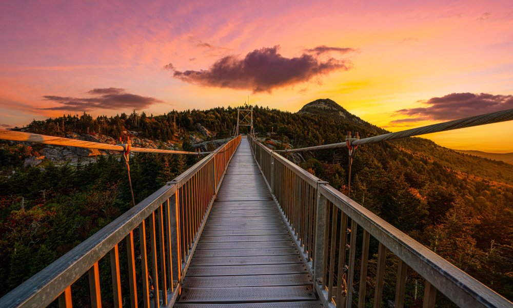 Visit Grandfather Mountain in NC | Mile-High Swinging Bridge